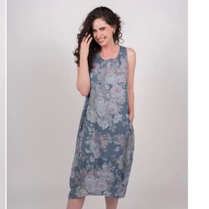 BNWT Me & Gee Linen Dress size M $175
